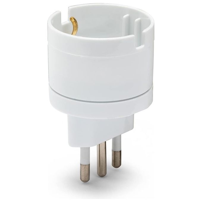 Velamp ADAPT-IT-10S Adattore da Schuko a Spina Piccola 10A