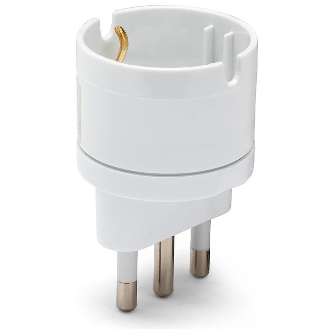 Velamp ADAPT-IT-16S Adattatore da Schuko a Spina Grande 16A