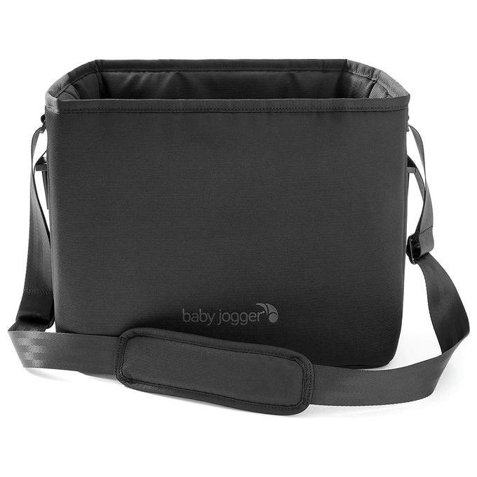 Baby Jogger Cooler Bag – Borsa Termica Universale per Passeggini, Capacita' fino a 6 Biberon o Lattine da 350 ml, Si Fissa Facilmente al Telaio, Design Compatto e Isolante (Nero)