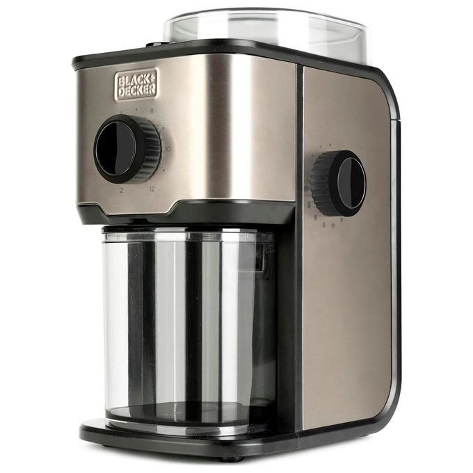 Black+Decker BXCG151E Silver Macina Caffe'