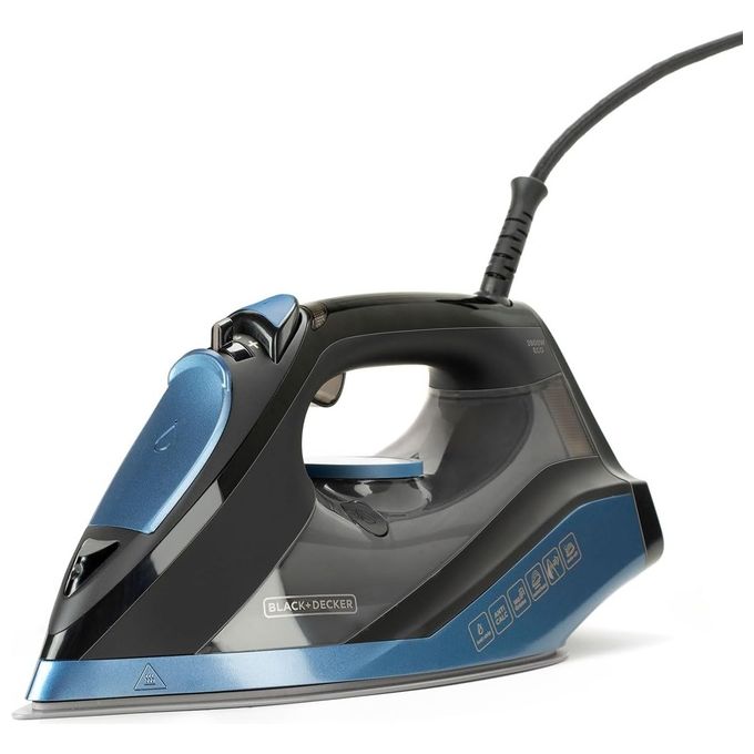 Black+Decker BXIR2801E Ferro da Stiro a Vapore 2800W