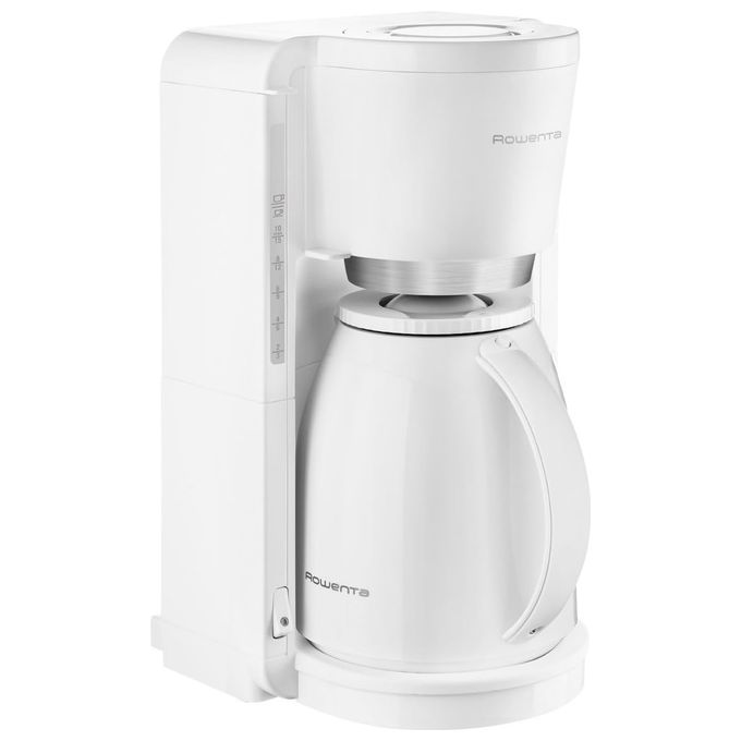 Rowenta Thermo Macchina da Caffe' con Filtro 1,25Lt 12 Tazze Bianco