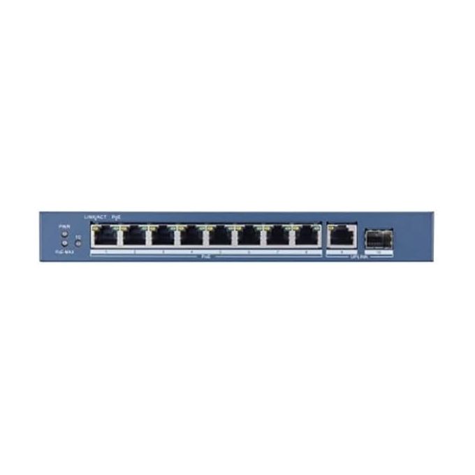 Hikvision Digital Technology DS-3E0510P-E Switch di Rete Non Gestito Gigabit Ethernet 10-100-1000 Supporto Power Over Ethernet Blu