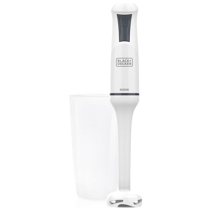 Black e Decker Frullatore a Immersione 600W Bicchiere Graduato