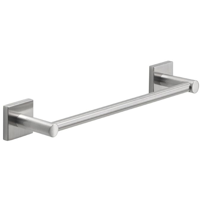 Gedy Porta Asciugamani da Parete Fuji Silver Spazzolato