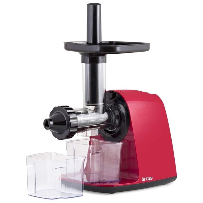 Artus E01 Estrattore di succhi 200W Plastica Rosso