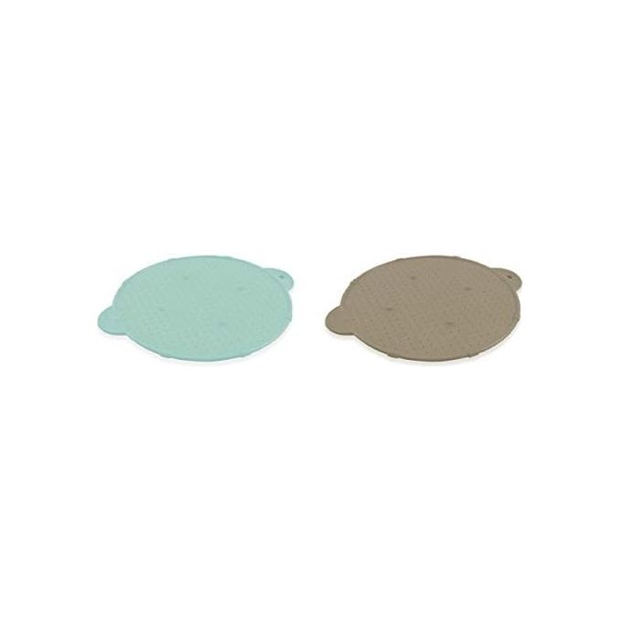 Coperchio, scolapasta e sottopentola 3 in 1 in silicone con manici, Si'Chef