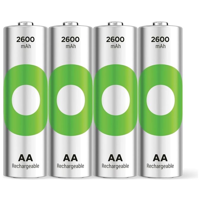 GP Batteries ReCyko NiMH Batterie AA 2600mAH 1x4