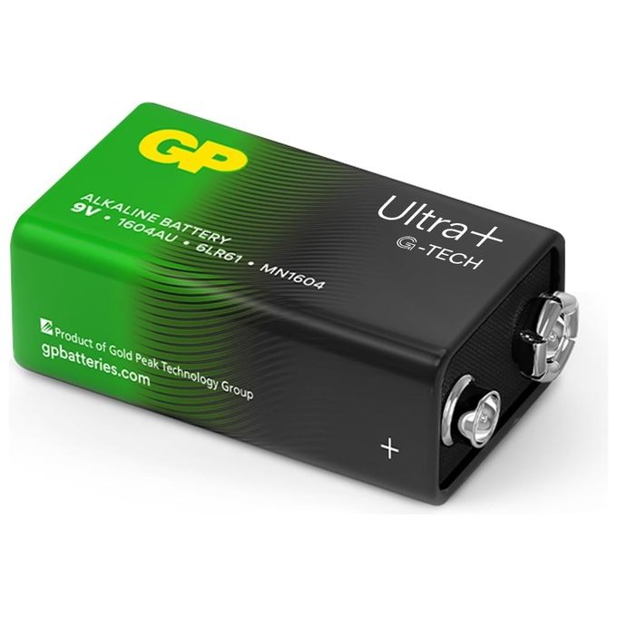 GP Batteries ULTRA PLUS Alkaline 9V-Block 6LR61