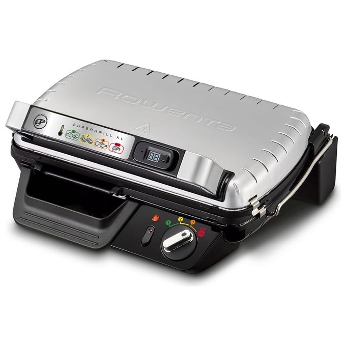 Rowenta GR461B SuperGrill XL 2 Posizioni di Cottura Termostato Regolabile