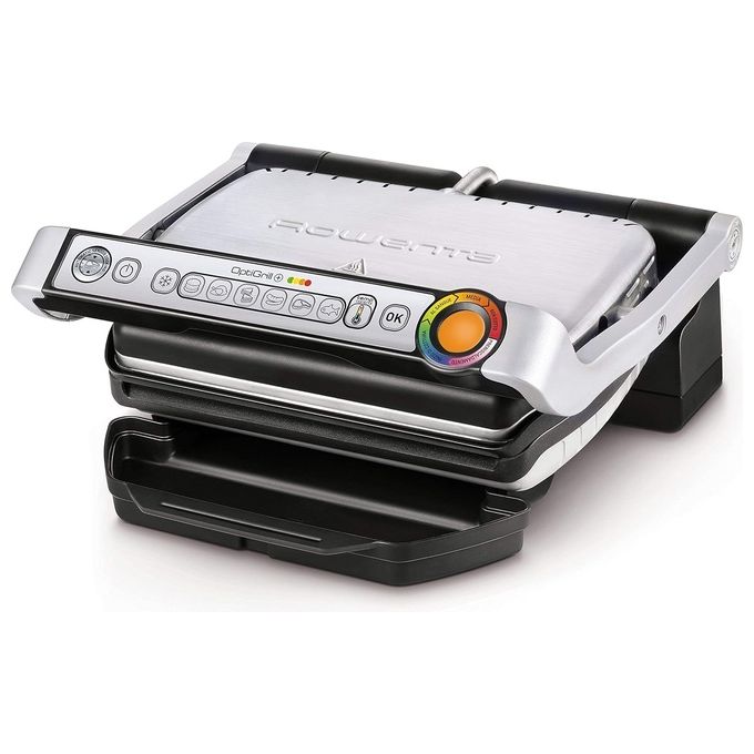 Rowenta GR712D Optigrill+Bistecchiera Intelligente 6 Programmi di Cottura Automatici