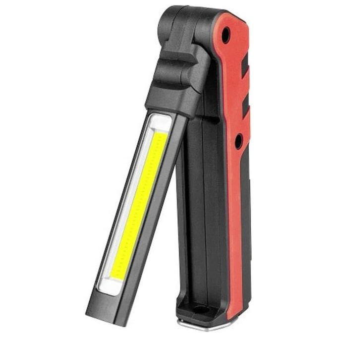 Velamp Kubrik Led Monocolore Lampada da Lavoro a Batteria Ricaricabile 3W