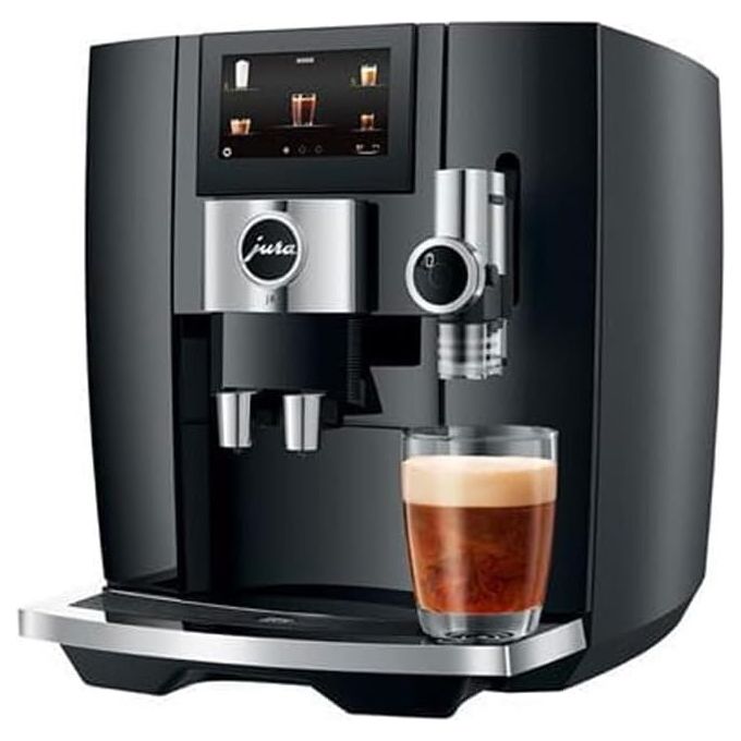 JURA J8 Piano Black Macchina da caffe' automatica 19 L 15 bar 1450 W 31 specialita' macinacaffe' P.A.G.2+ Sweet Foam display touch da 43'' Nero