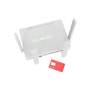 Keenetic Hero 4G Kn-2311 Modem-Router 4G 4 Porte 1Gbps Wi-Fi Ax1800 Mesh Vpn Parental Control Media Server Menu Multi Lingua