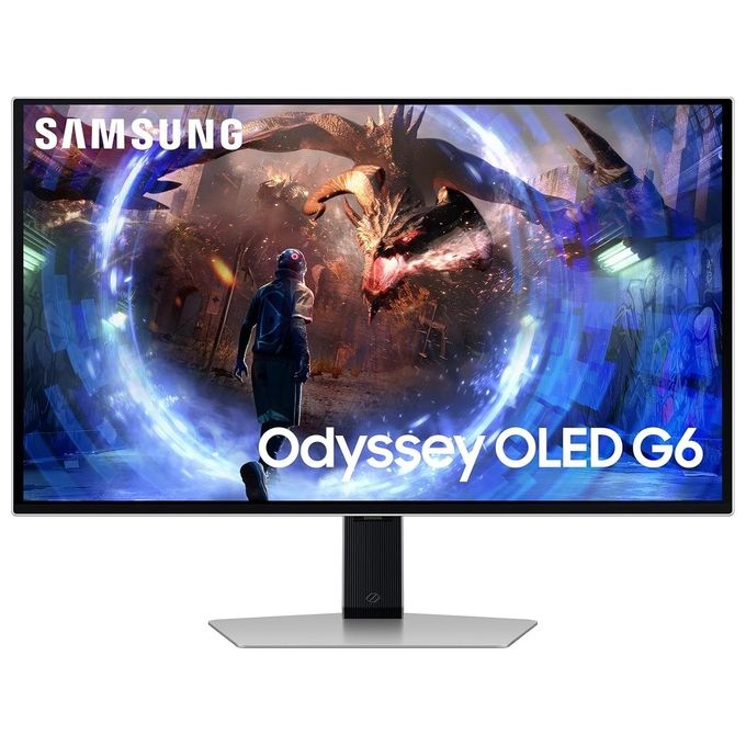 Samsung Odyssey OLED G60SD Monitor Gaming S27DG600SU 27'' risoluzione 2560x1440 (QHD) 16:9 HDR10+ OLED 360Hz 003ms (GtG) FreeSync Premium Pro HDMI USB DP HAS Pivot
