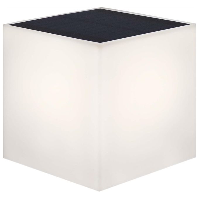 New Garden Wally 12x12x12cm Lampada da Parete Ricarica Solare