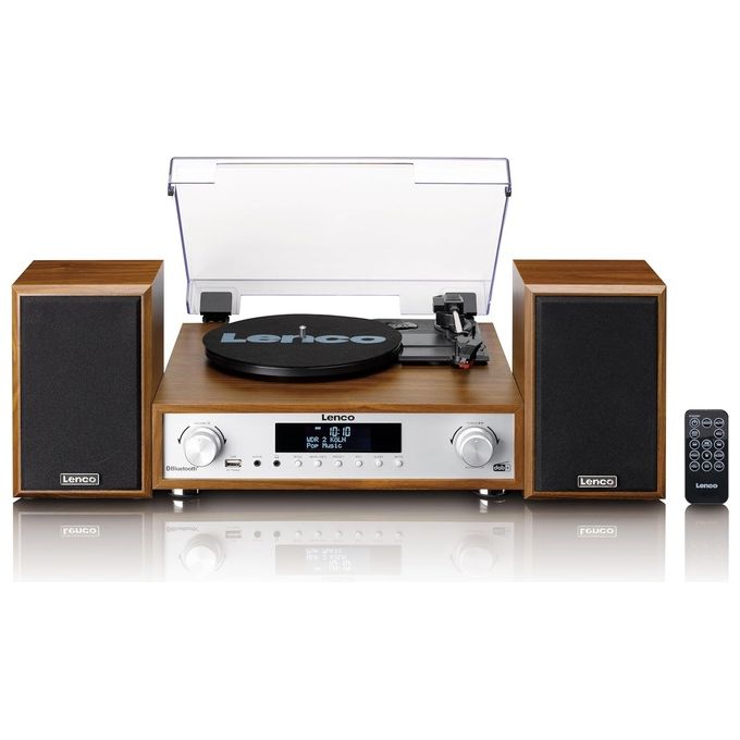 Lenco MC-160WD Sistema Hi-Fi Legno