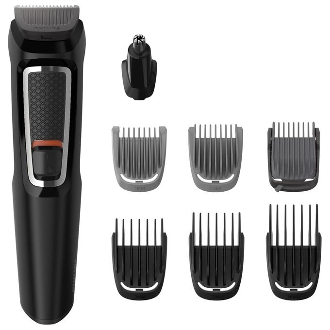 Philips MultiGroom Series 3000 Tagliacapelli Nero Ricaricabile