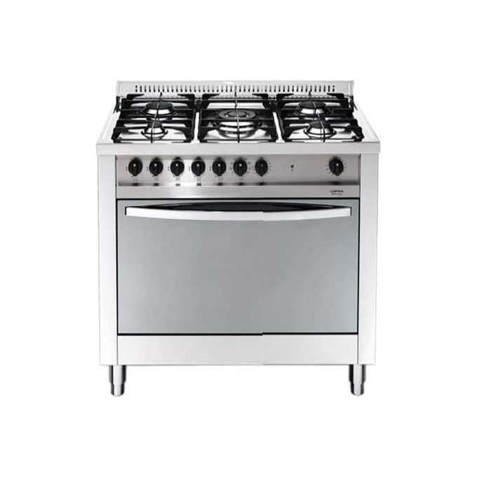 Lofra Cucina a Gas con Forno Ventilato, 90x60cm, 9 Programmi, 4 Fuochi + Tripla