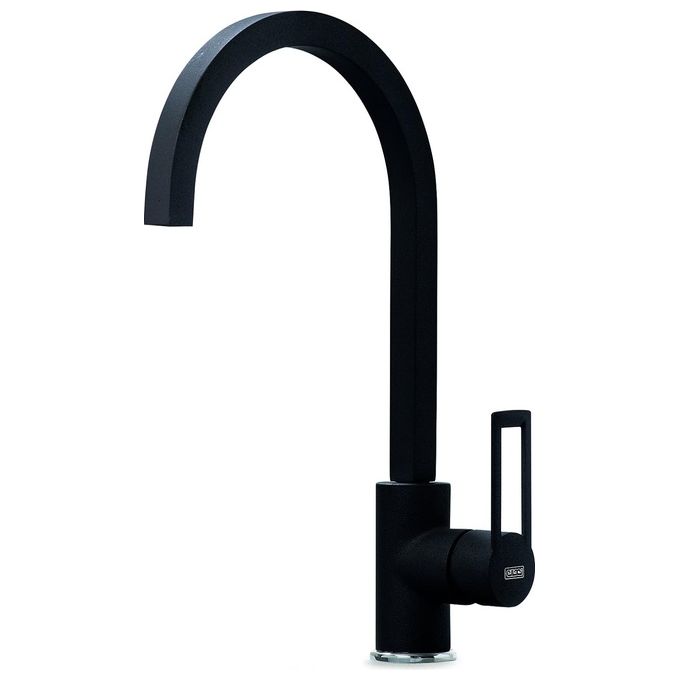 ELLECI MGKBRI40 Bridge Miscelatore monocomando Canna girevole Modern Nero Full Black 40