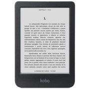 Kobo Clara BW eReader Display HD 6'' antiriflesso E Ink Carta 1300 Modalita' Scura Impermeabile 16Gb multiformato Nero