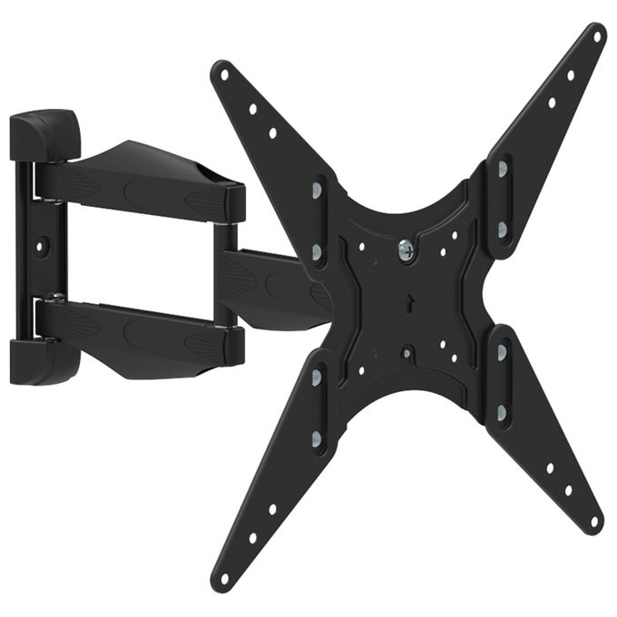 Atlantis P022-E11SBN Supporto per Monitor-Tv a Muro Universale 13''-65'' Allungabile Nero