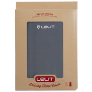 Lelit PA702 - Telo copriasse da stiro in cotone e feltro, 123×40 cm, con elastico, compatibile con assi Lelit PA013-PA113-PA63-PA64-PA163, colore rosso-bianco