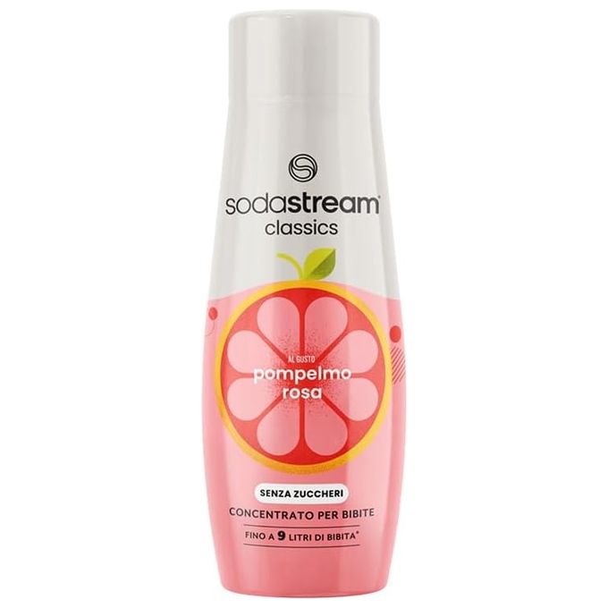 Sodastream Concentrato Pompelmo Rosa 440 ml Zero Zuccheri