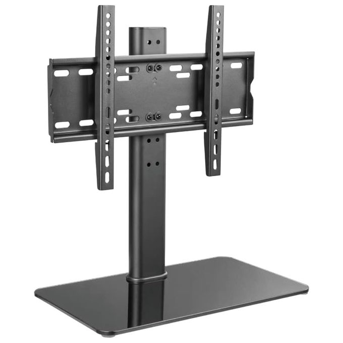 Jolly Line Supporto Universale da Tavolo per Tv 23''-47'' Piedistallo in Cristallo