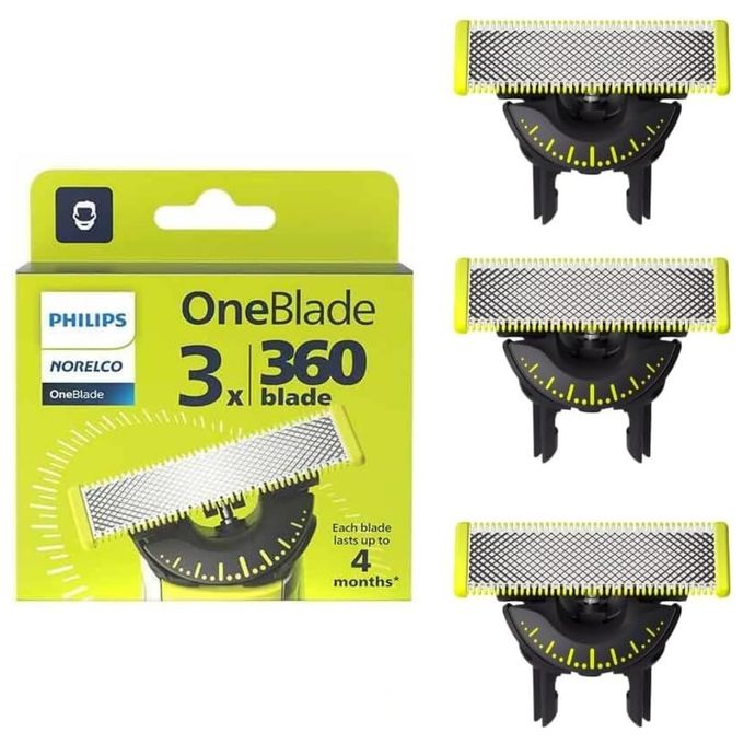 Philips Norelco OneBlade OneBlade QP430-50 Lama di Ricambio 360