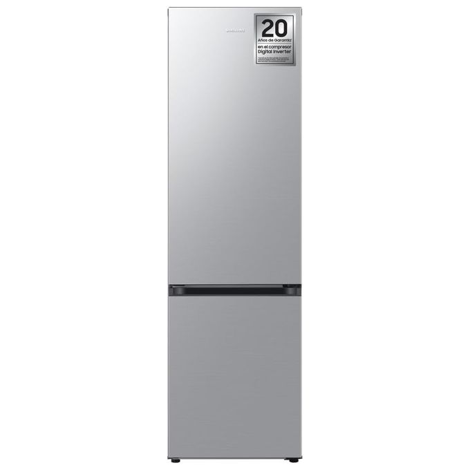 Samsung RB38C600CS9-EF - Frigorifero Combinato 390 L, 203 cm, Classe C, 35 dB, Total No Frost, All Around Cooling, AI Energy Mode, Wi-Fi, Inox