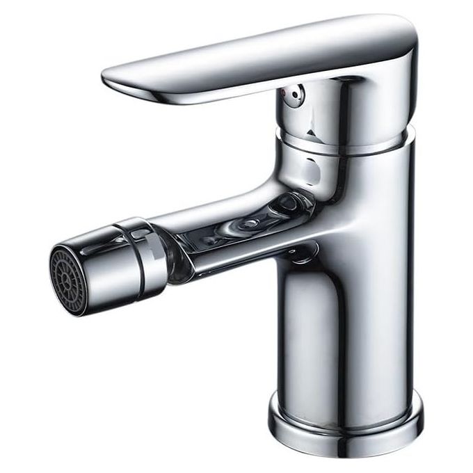Idro Bric One Miscelatore monocomando per bidet con leva in metallo la piletta da 1” 1-4 in pvc Cromata SCARUB0870CR