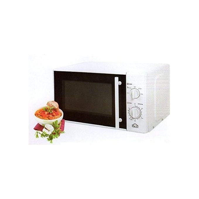 MWG820 forno a microonde da 20 litri con GRILL 1000W. Timer da 35 minuti con opzione scongelamento. Bianco. Dimensioni: 44x34 5x25 8 cm