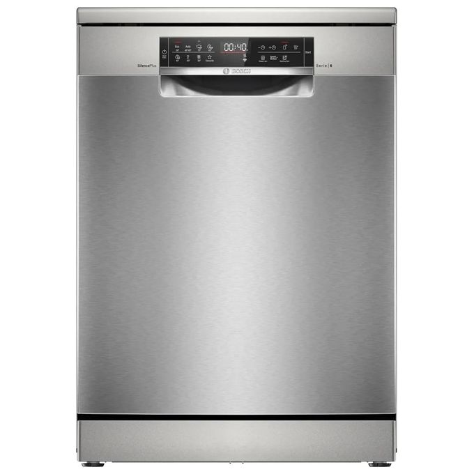 Bosch Serie 6 SMS6ECI12E Lavastoviglie libera installazione 60 cm Acciaio spazzolato anti-impronta Classe a