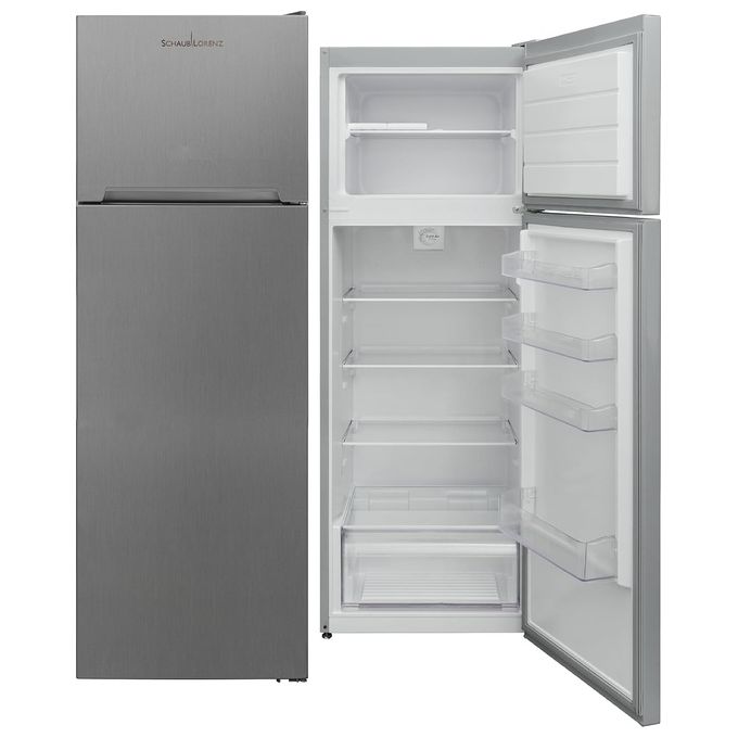 Schaub Lorenz Svdp330es Frigorifero Doppia Porta 312 Litri Inox Look Ventilato Classe Energetica E