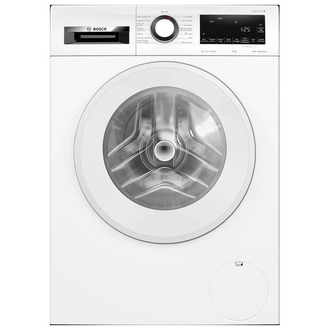Bosch WGG244Z6IT Serie 6 Lavatrice Frontale 9 Kg 1400 rpm Classe A EcoSilence Drive ActiveWater Plus (85x60x59 cm) colore Bianco