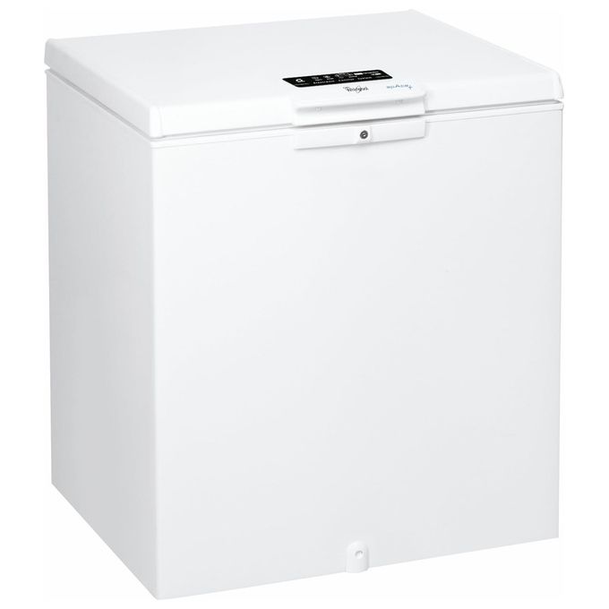 Whirlpool WHE20112 Congelatore a Pozzetto Capacita' 167 Litri Classe energetica E Sesto Senso 86,5 cm Bianco