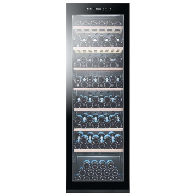 Haier WS171GA Cantinetta vino 171 bottiglie Classe energetica G Ripiani in legno 7 Display Digitale 185 cm