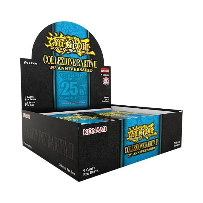 Konami Yugi Collezione Rarita Ii 25th Anniversario Box 24 Buste