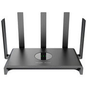 Ruijie RG-EW1300G Router WiFi 5 AC1300 Dual Band 2.4 GHz 5 GHz MU-MIMO 2x2 1 porta WAN Gigabit 3 porte LAN 5 antenne colore Nero