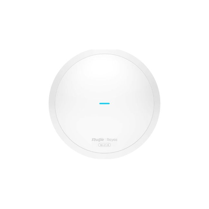 Ruijie Networks RG-RAP62 Punto Accesso WLAN Wi-Fi 6 AX1800 Dual Band 1774 Mbit-s PoE+ 3 Porte LAN Gigabit colore Bianco
