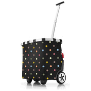 Reisenthel RTLOE7009 CARRYCRUISER Dots Trolley per la Spesa 40 L con Ruote 2 e Manico Regolabile colore Multicolore