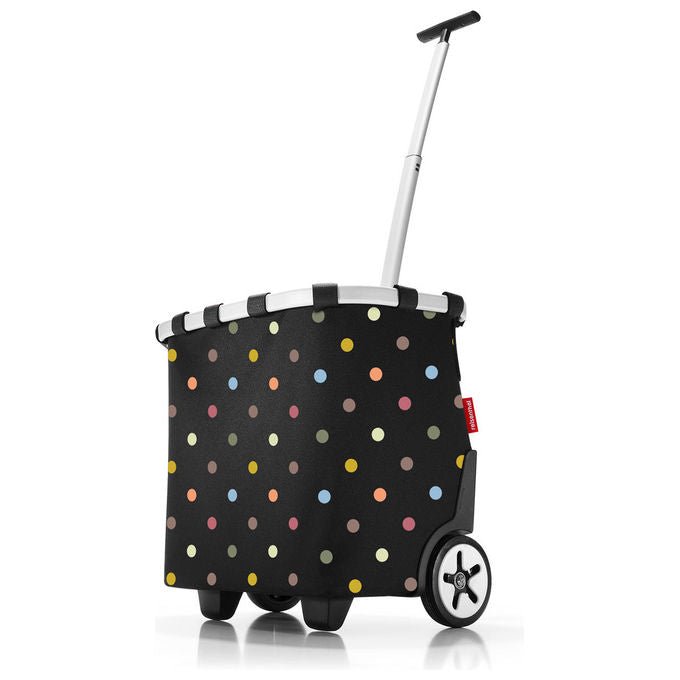 Reisenthel RTLOE7009 CARRYCRUISER Dots Trolley per la Spesa 40 L con Ruote 2 e Manico Regolabile colore Multicolore