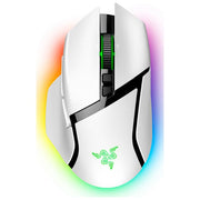 Razer 8886419333937 Basilisk V3 Pro Mouse da Gioco Wireless Bluetooth USB Type-C Sensore Ottico 30000 DPI Illuminazione RGB Chroma 11 Pulsanti Durata 90 Milioni di Clic colore Bianco