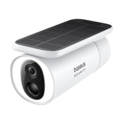 Baseus S0SW002130 Security S1 Telecamera di Sicurezza IP Esterna con Risoluzione 2K Angolo di Vista 145° Visione Notturna a Colori Fino a 8 m Alimentazione Solare con Batteria 10400 mAh colore Bianco