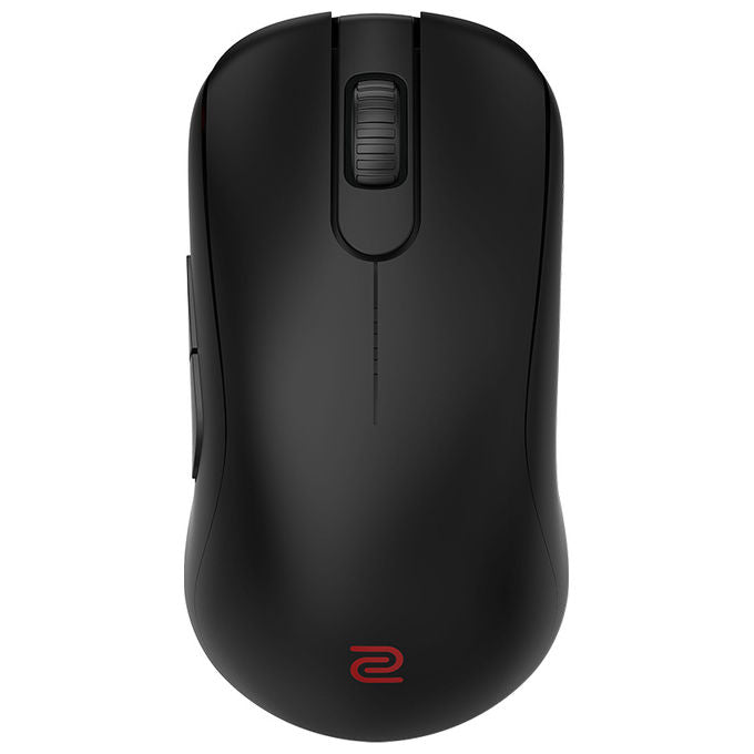 BenQ S2-DW Mouse Gaming Wireless 4K Simmetrico 65g Sensore 3950 Polling Rate 4K Ricevitore 4K Migliorato Plug and Play colore Nero