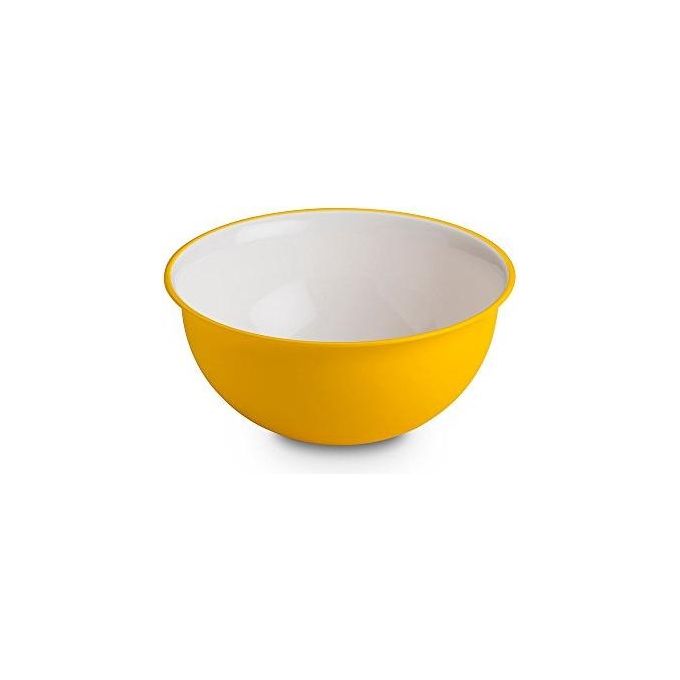 Omada Design Insalatiera 1.5 Litri Bianco-Giallo