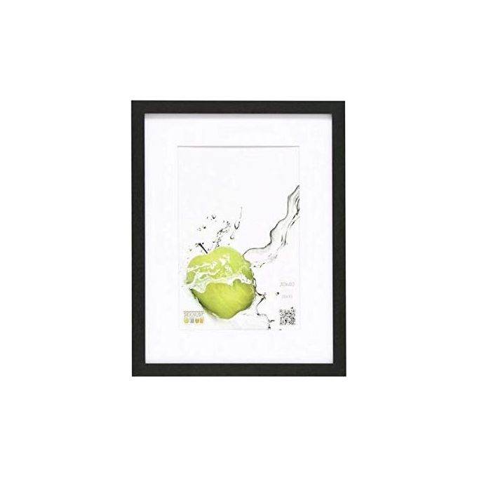 Deknudt S66KF1 P1 Cornice Portafoto 15x20cm in Legno Bianco con Passepartout