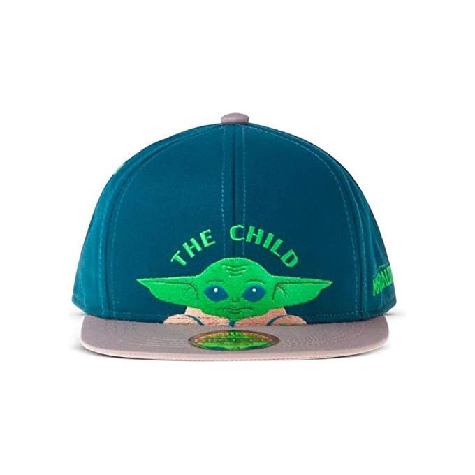 Difuzed Cappellino Boy Star Wars The Mandalorian The Child Blu