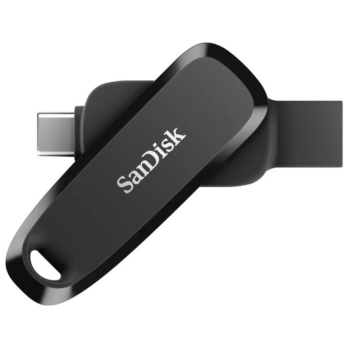 SanDisk SDDDC6-032G-G46 Chiavetta USB 32 GB USB Type-C 3.2 Gen 1 Velocita' Lettura 100 MB-s Fattore di Forma Girevole colore Nero